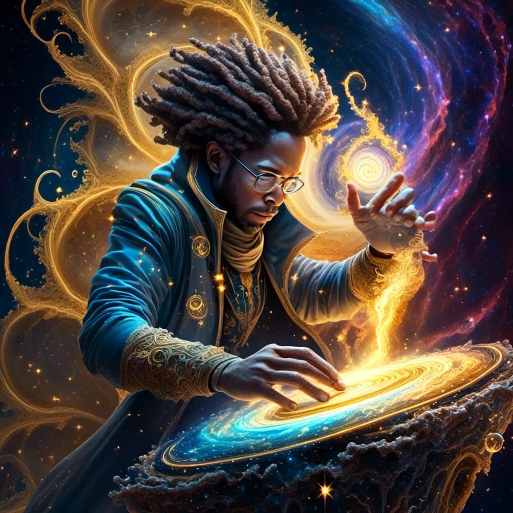 Mysterious Alchemist Turns Stone into Gold