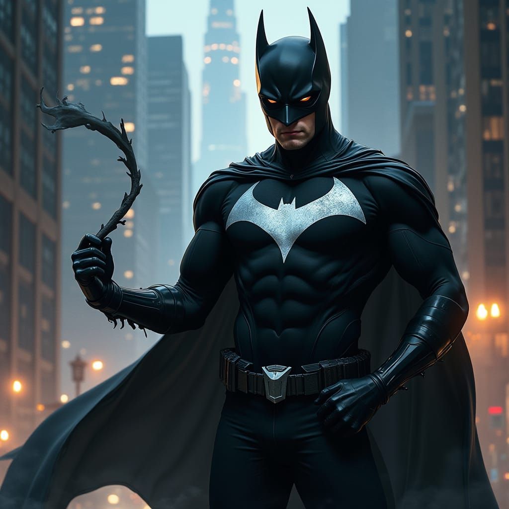 Heroic Dark Boy Reigns Supreme in City of Neon Dreams