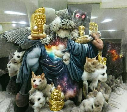 Majestic Cat God