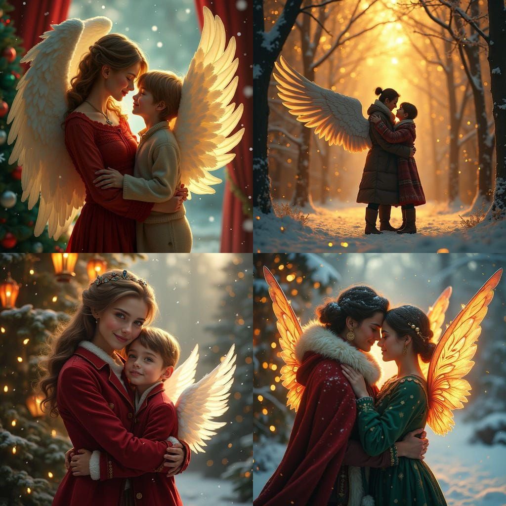 Motherly Love in Elysium: A Christmas Fantasy