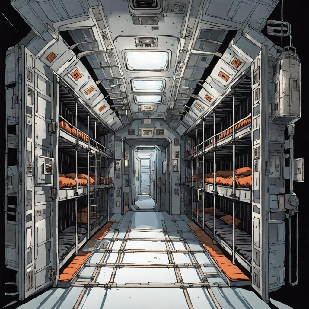 Space Station - Bunk Room