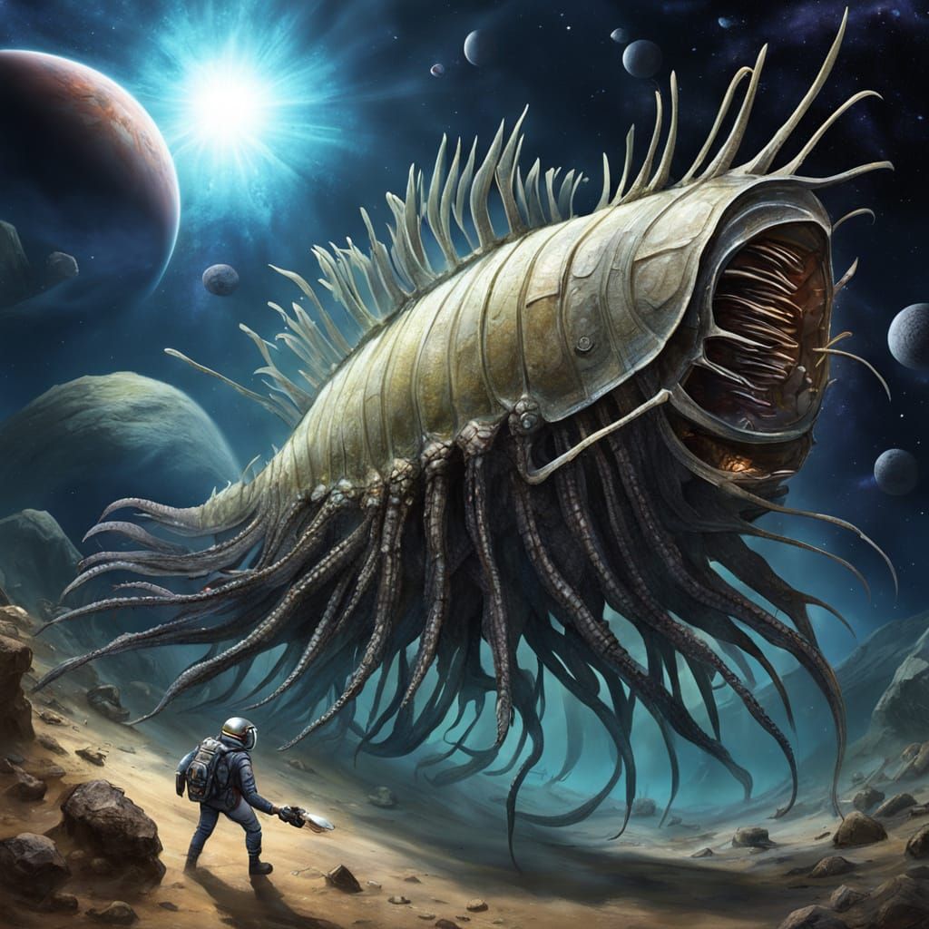 Cambrian Space Explorers: Ancient Creatures Venture into the...