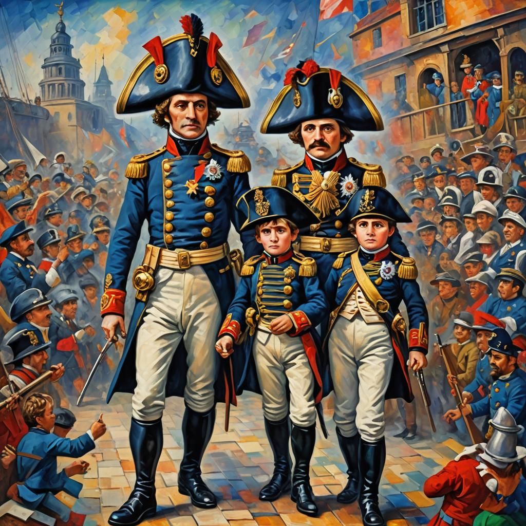 The wacky world of Admiral Nelson and Napoleon Bonaparte neo...