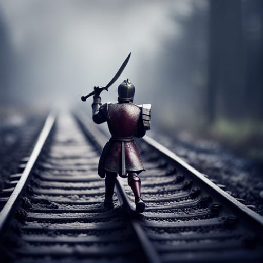 Toy Knight's Cinematic Train Ride