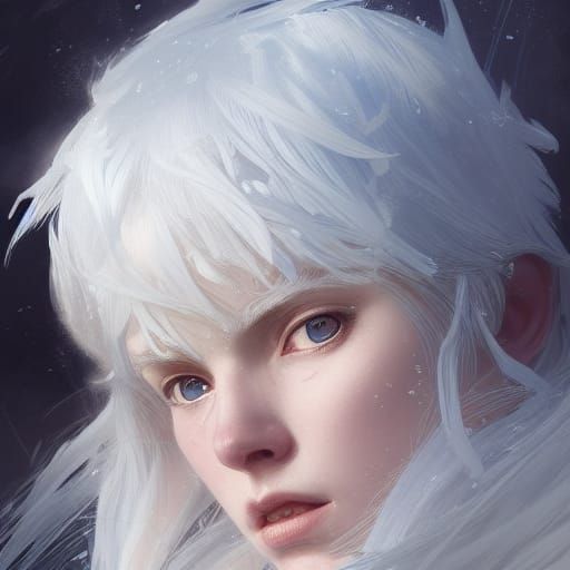 Jack Frost Portrait in Hyperdetailed Lighting