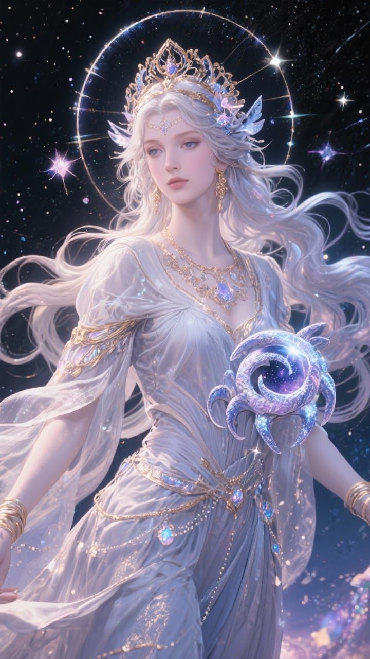 Celestial Muse Goddess of Cancer