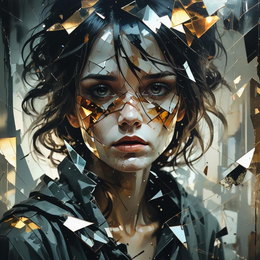 Shattered Dreams: Double Exposure in Baroque Style