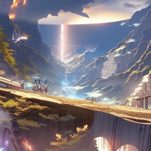 Mall in Cliff Dimension with Destroyed Civilizations