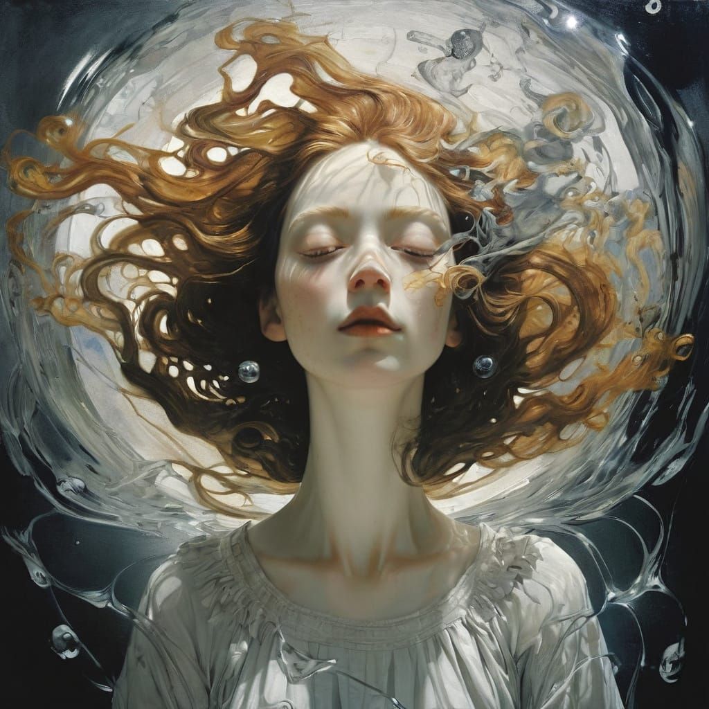 Ethereal Visions: A Gothic Fantasy Art Fusion