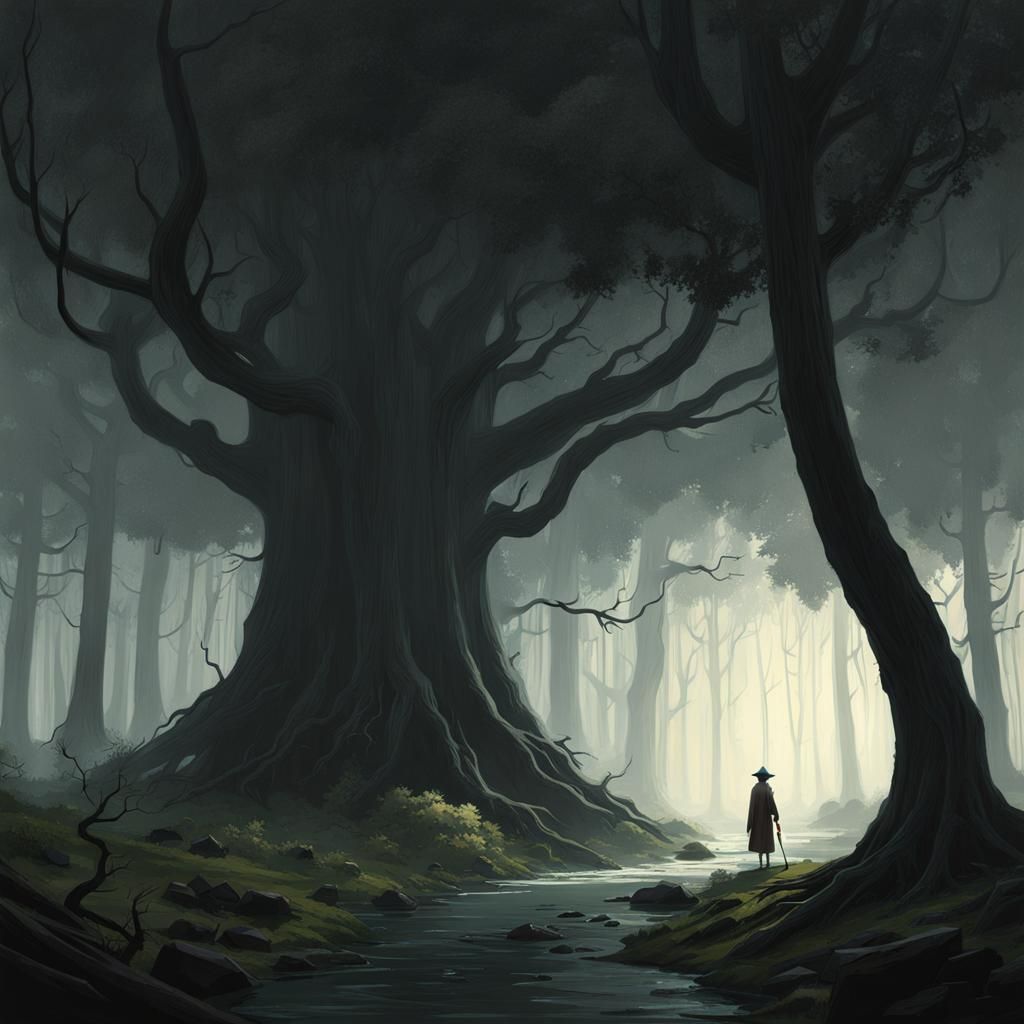 Eldritch Forest Concept Art