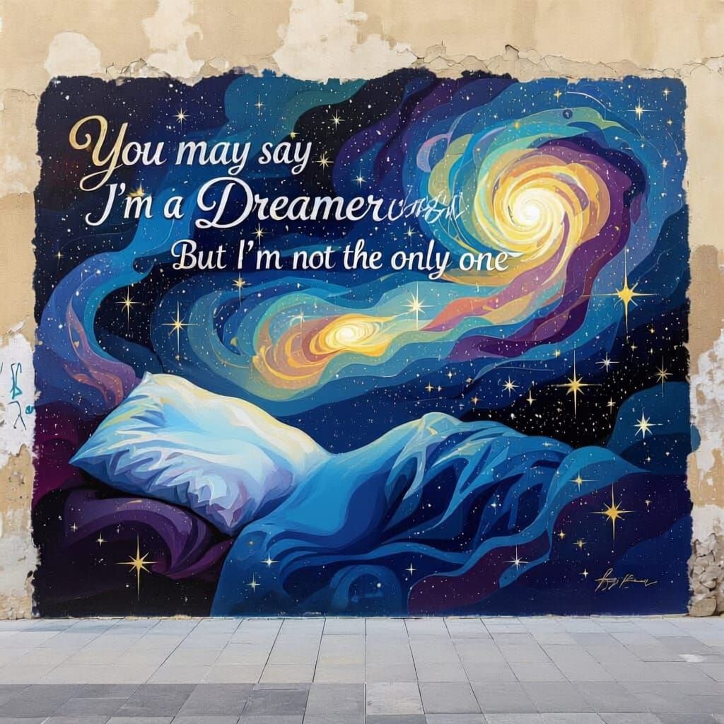 Dreamer's Wall Painting: A Collective Vision