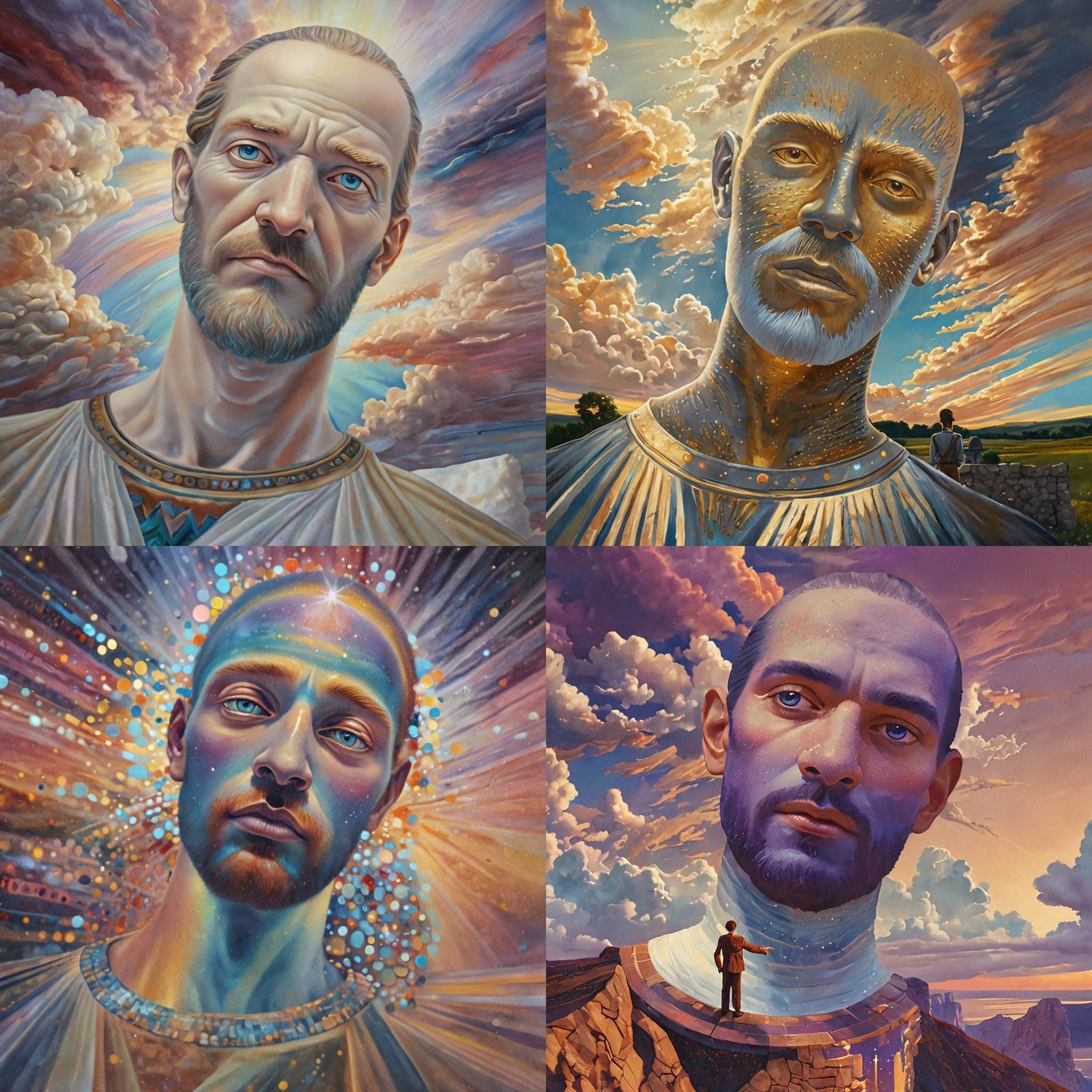 AI Realization of 'Me and God' Concept