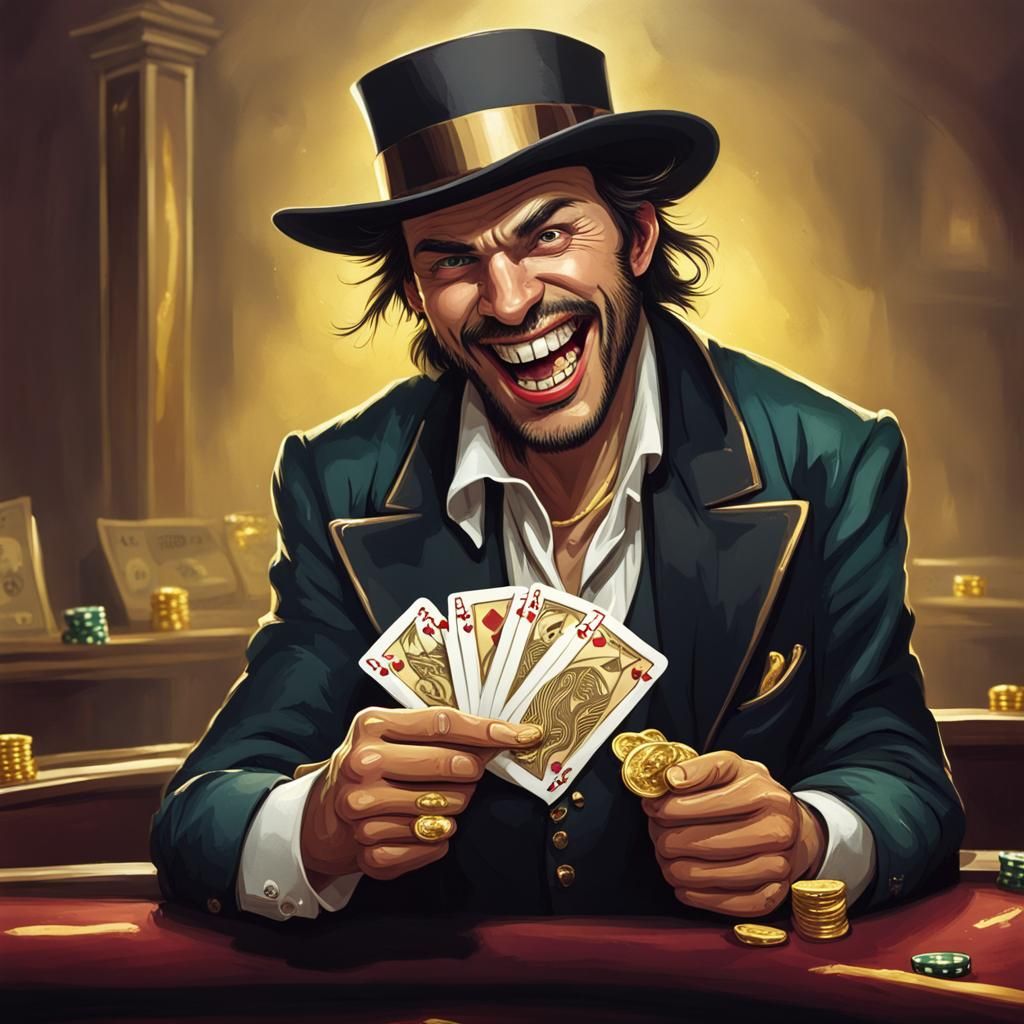 Gambler with Gold Tooth Portrait