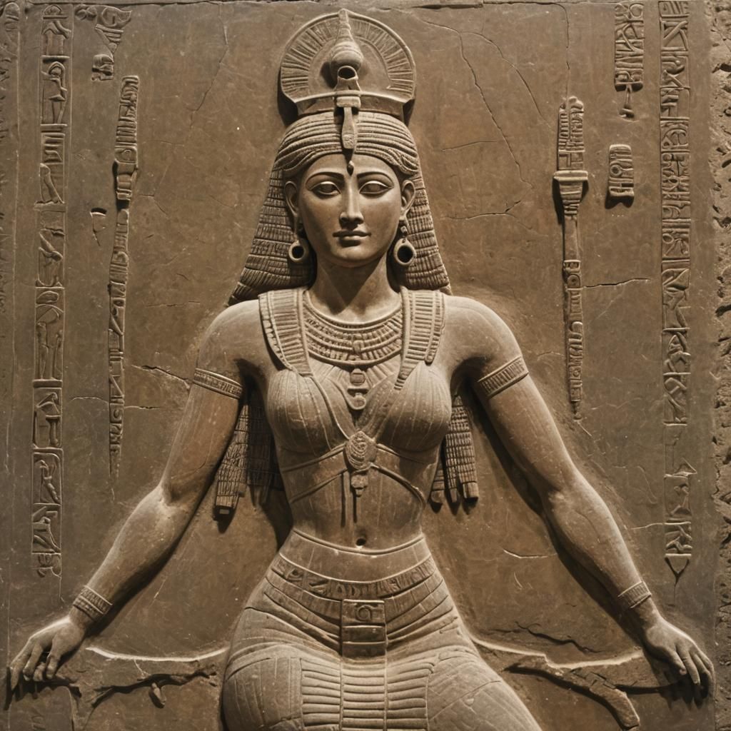 Goddess Ki locked away in Carbonite by Anu