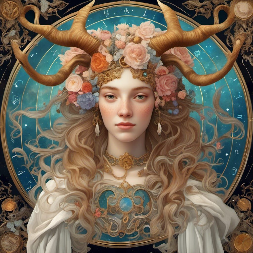 <lora:NewAged:1.0> Zodiac Aries personified 3