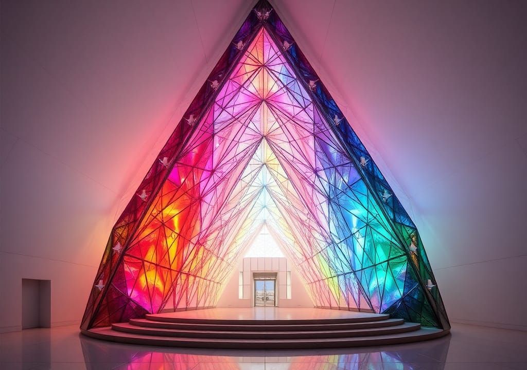 Magnetic Vision Chromatic Topology in Architecture