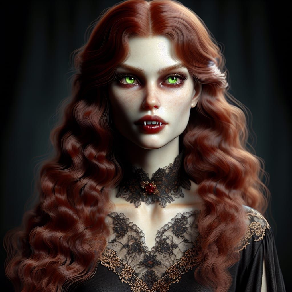 Rhiannon Nerise my V:tM (Vampire the Masquerade) Gangrel cha...