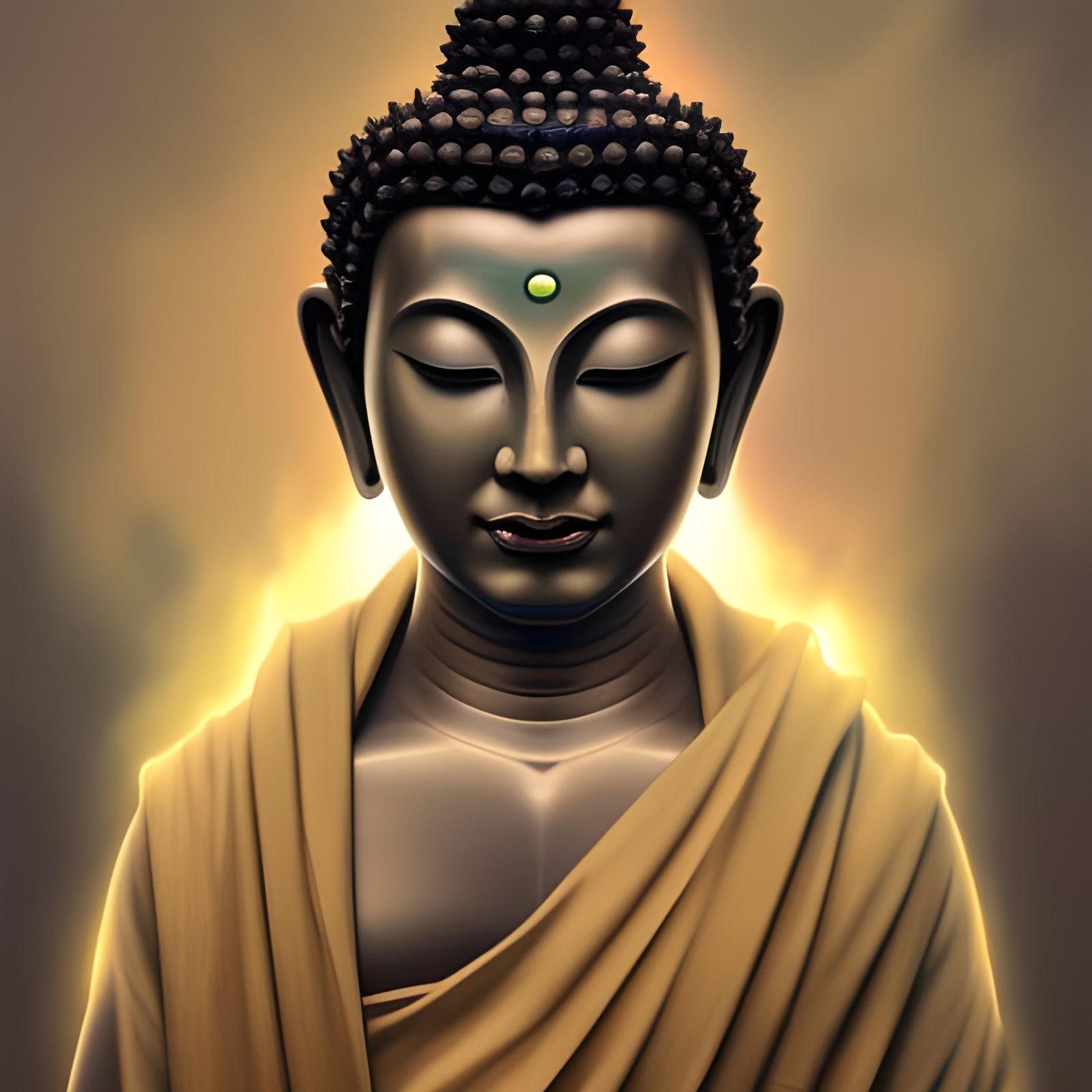 Shine of buddha