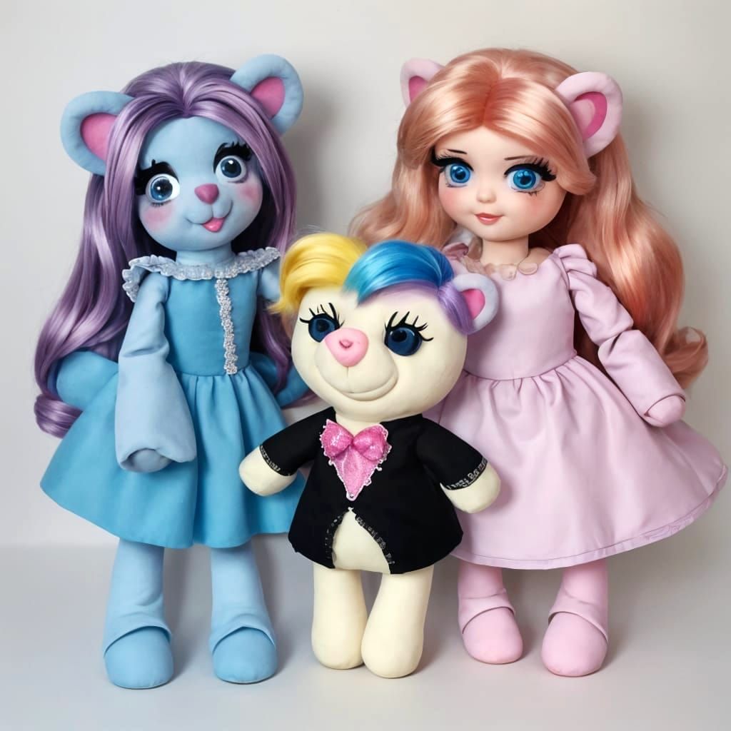 Care Bears and Ponies Puppet Show