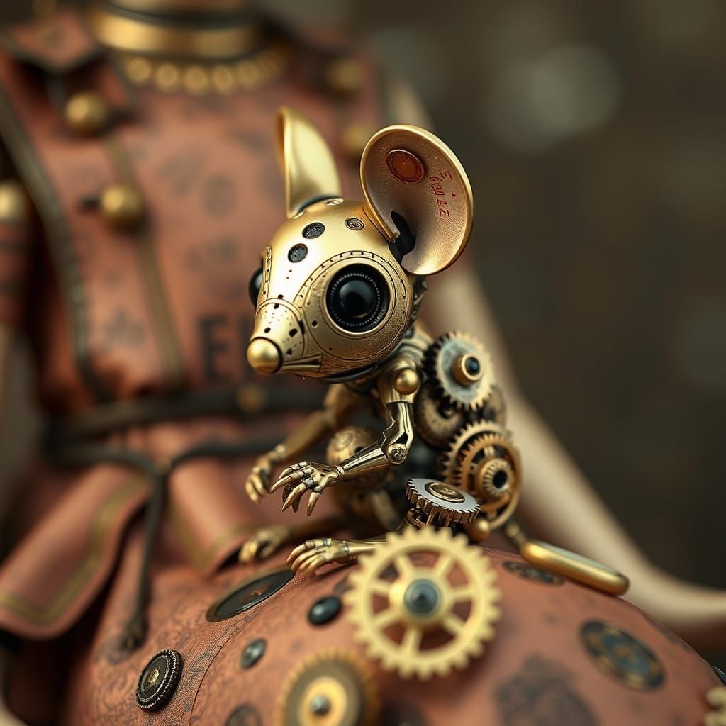 Clockwork mouse