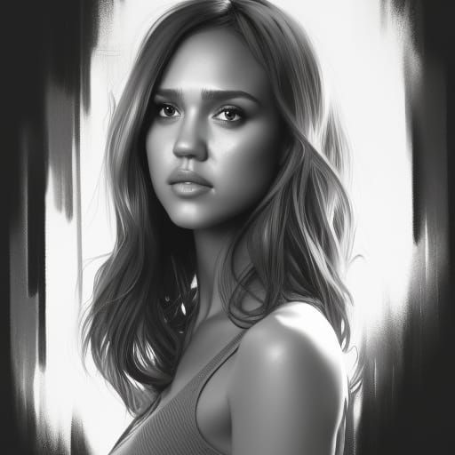 Hyperrealistic Portrait of a Teenaged Girl