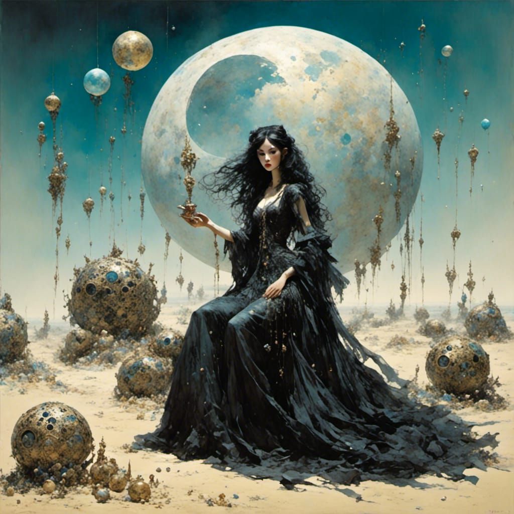 Brunette Film Fatale Casting Moon Spell