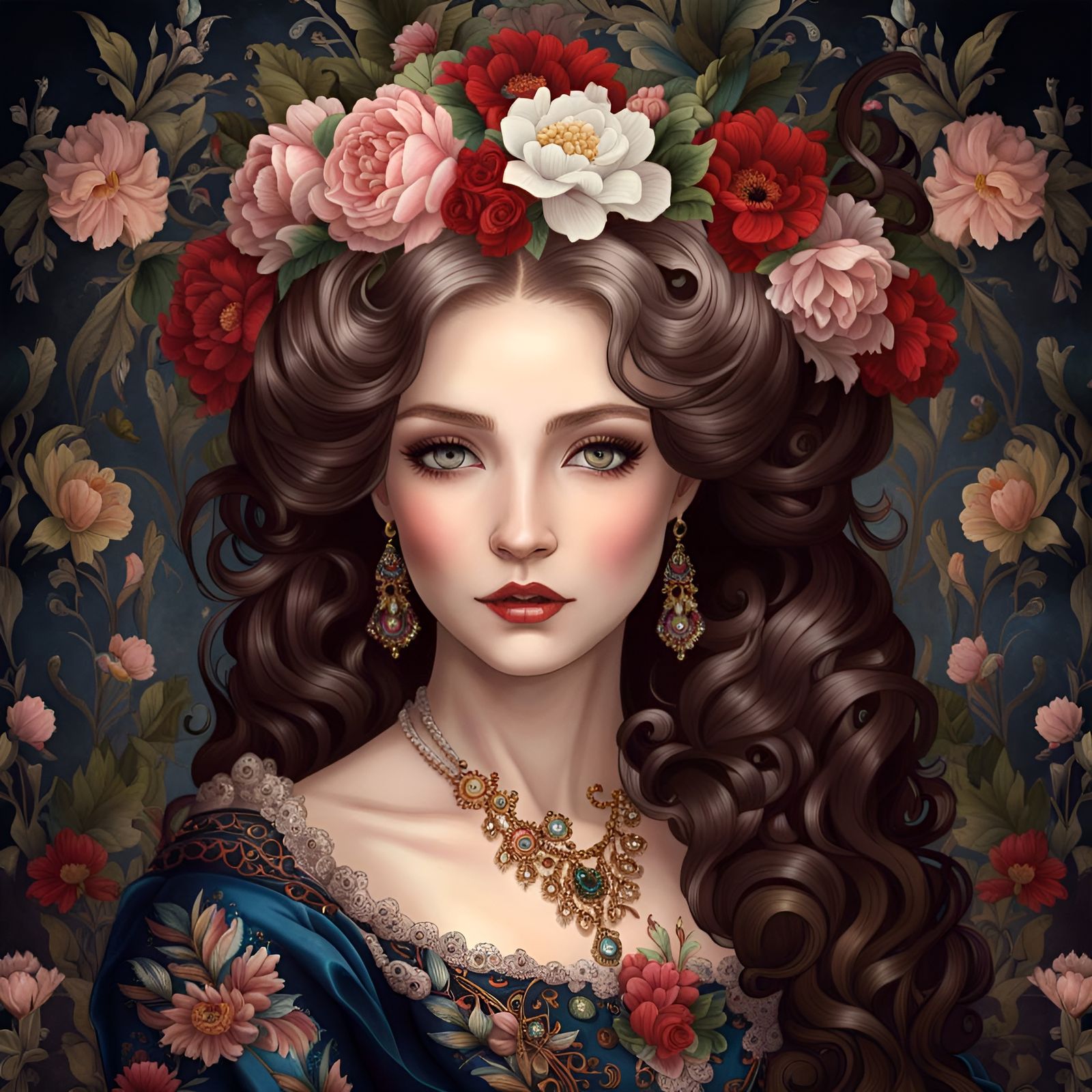 Floral Portrait