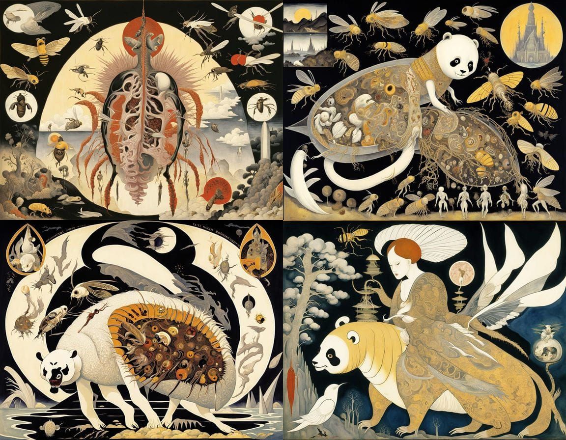 Surrealistic Hybrid Creature Emerges from Vivisection