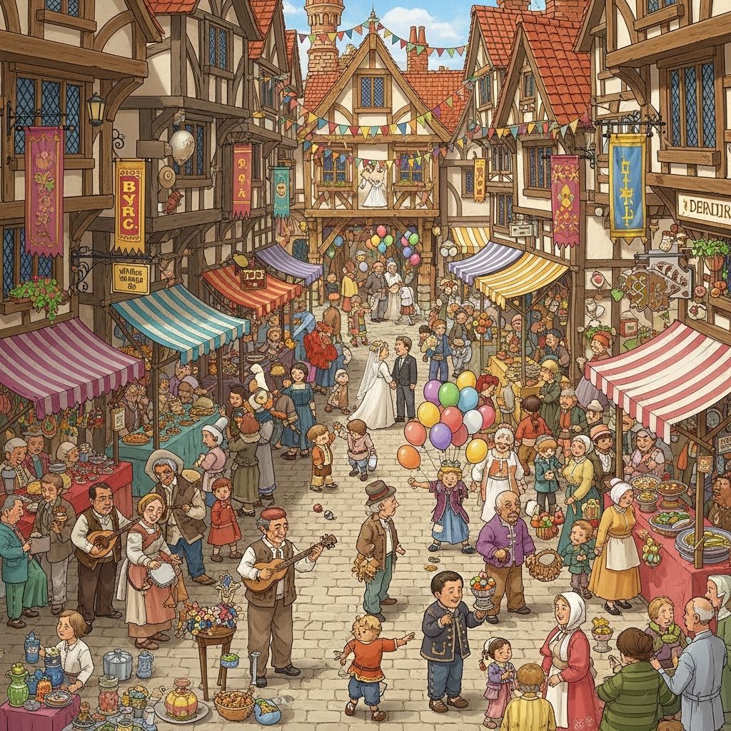 Find the Hidden Couple at the Crowded Festival