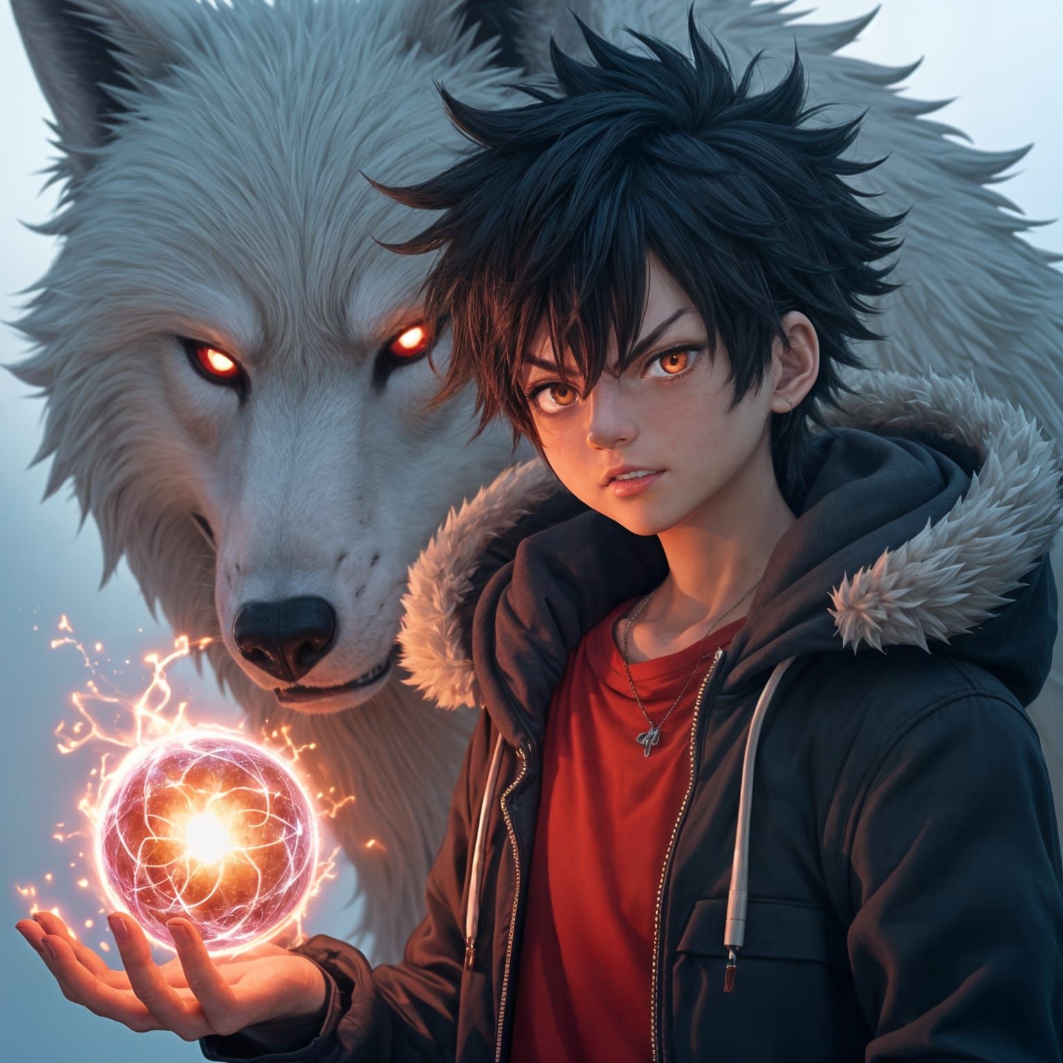 Tormented Youth Unleashes Fierce Power in Cyberpunk Anime Ar...