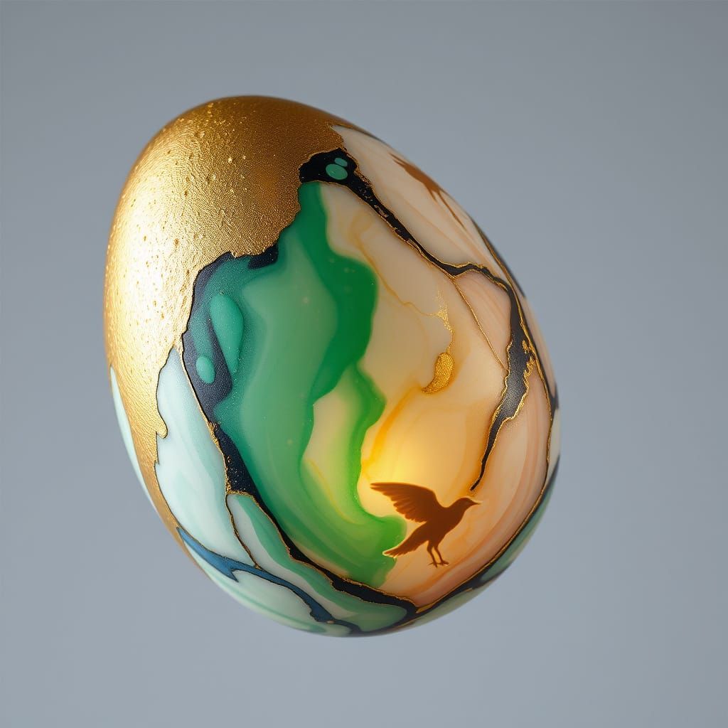 Vibrant Egg Art Breaks the Mold with Bold Colors and Unconve...