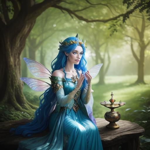 Fairy Queen's Seelie Court: Natural Light Photography