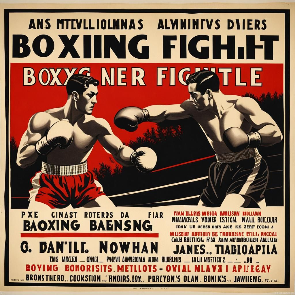 Boxing Posters