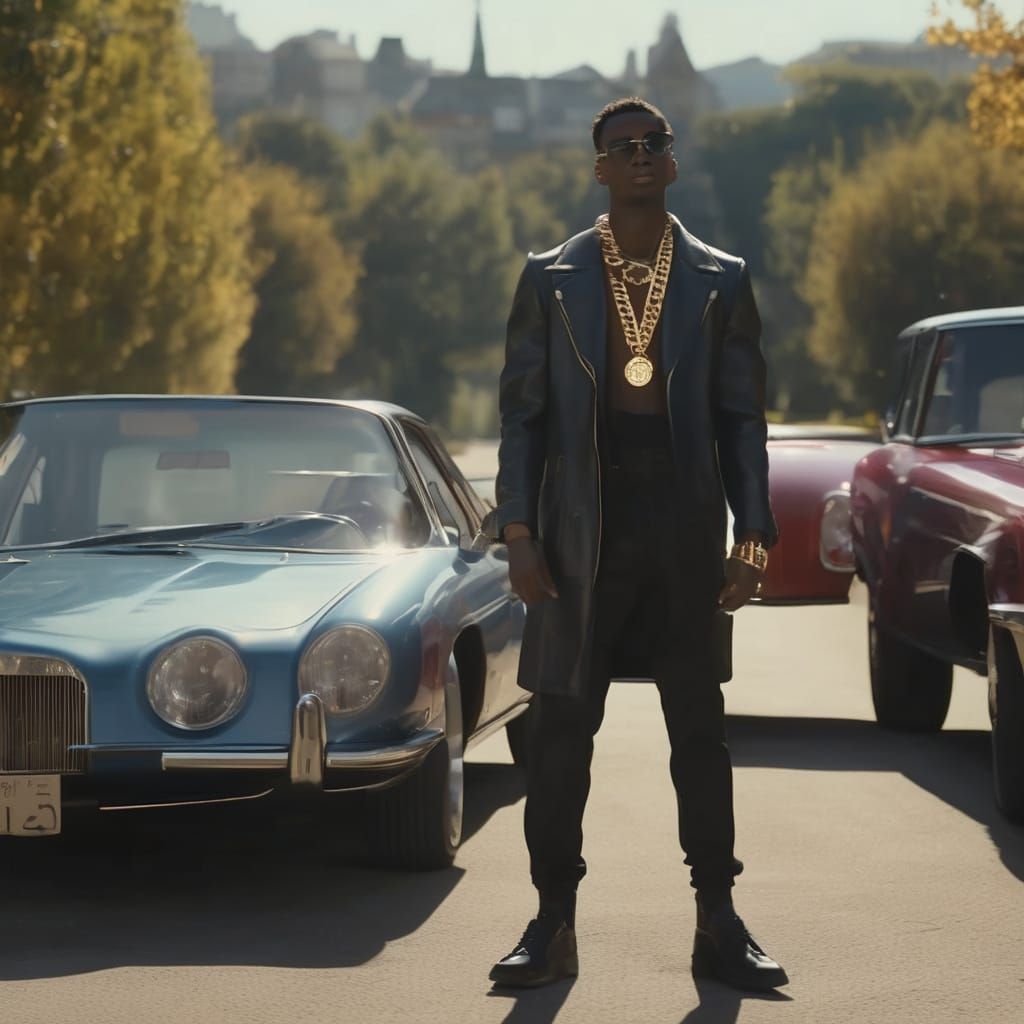 Wealthy Rapper Flaunts Cash with MBK Crew