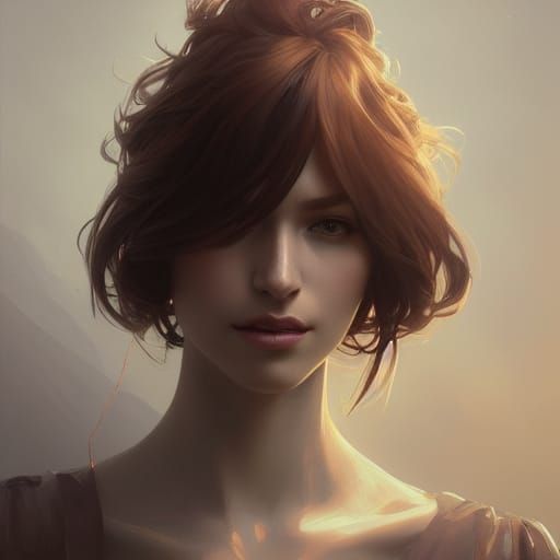 Detailed Portrait with Dynamic Lighting