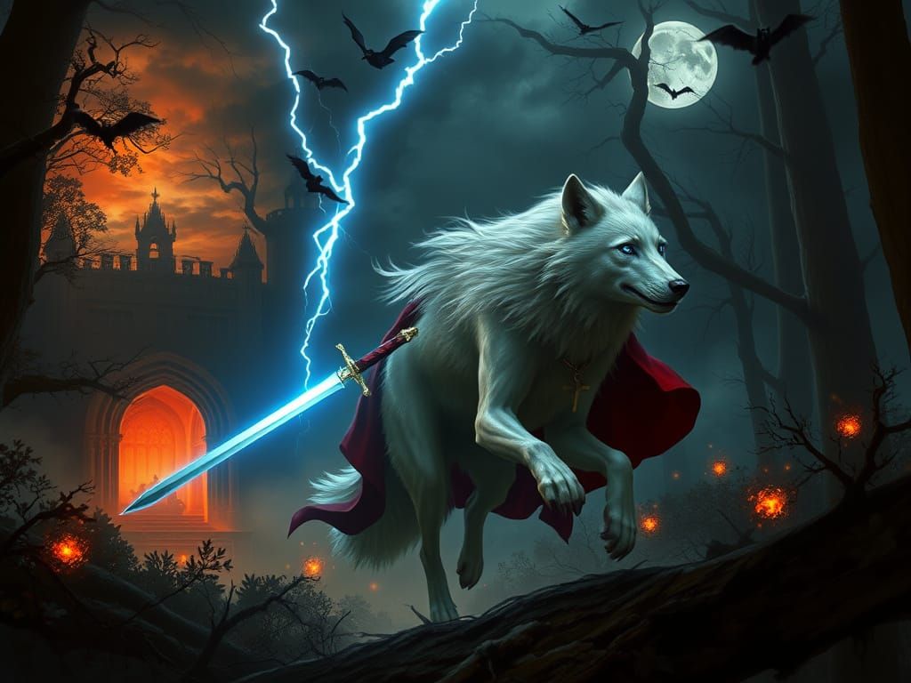 experimental wolf transformation test 5