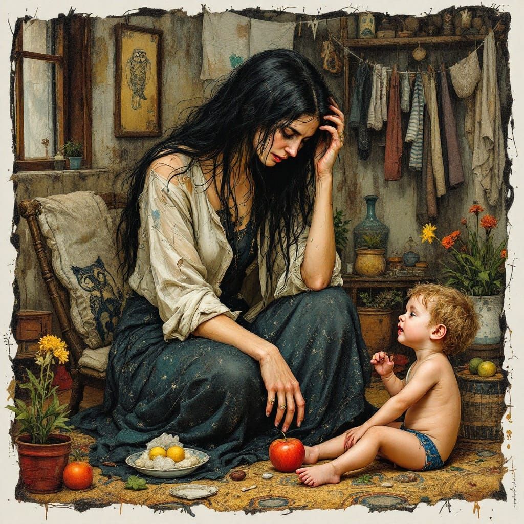 Weary Goddess, Mother of Chaos