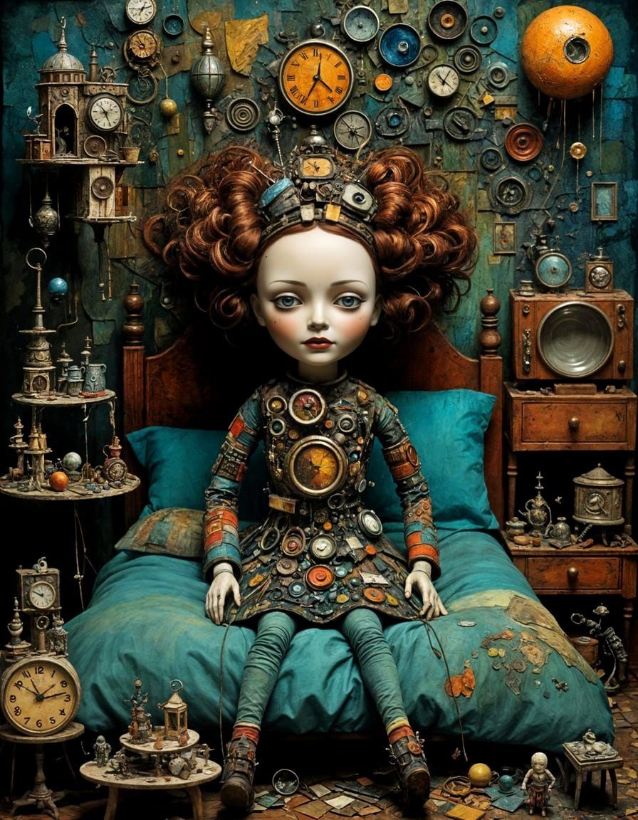 Among Relics, a Whisper of Life