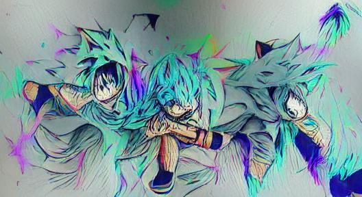 Vibrant Abstract Design with Unique Art Style
