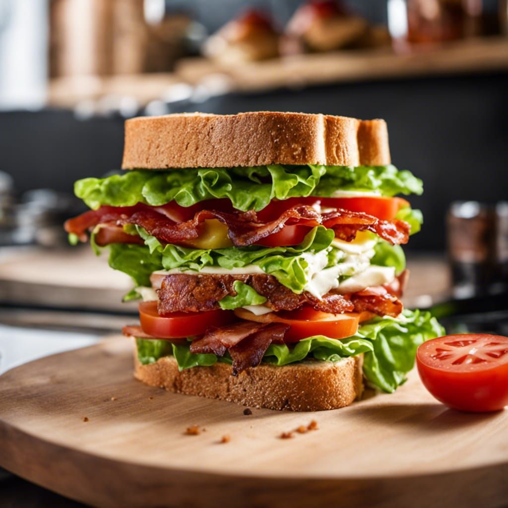 Double Decker BLT Sandwich