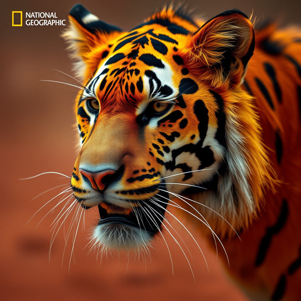 Vibrant Wildlife Photography in National Geographic Style