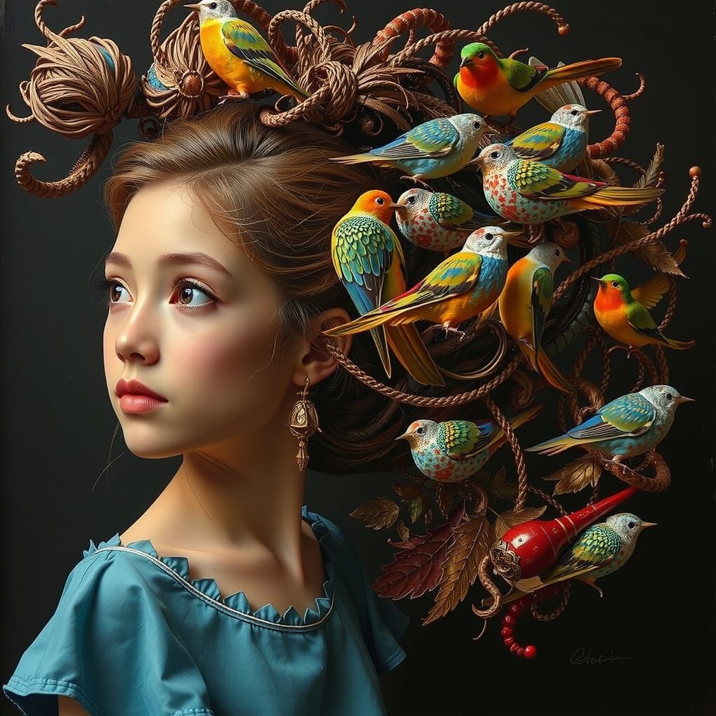 Hyperrealistic Masterpiece of Vivid Colors