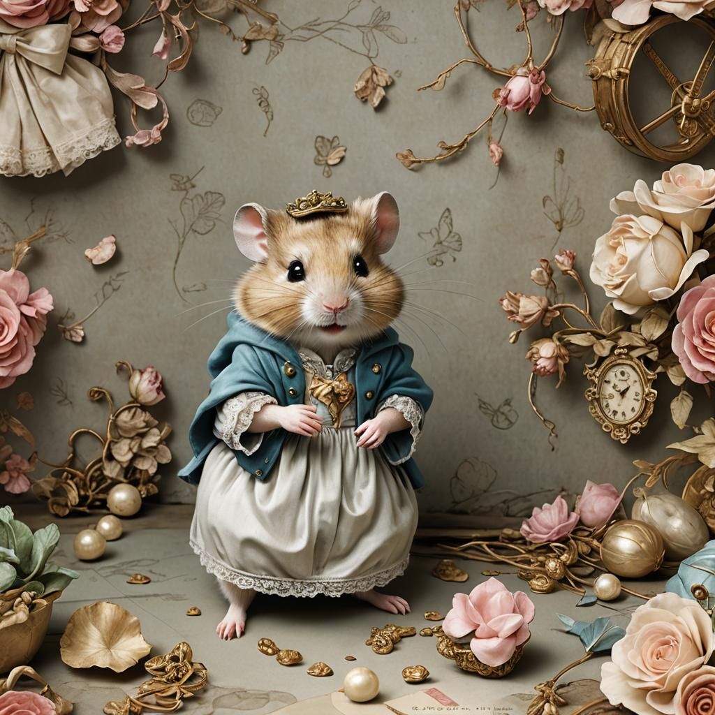 Enchanting Hamster Fairy Tale in 3D