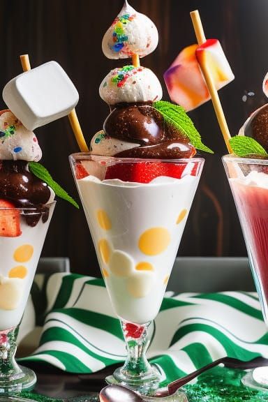 Tallest Ice Cream Sundae in Candyland Wonderland