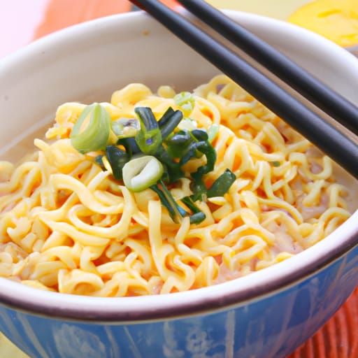 Delicious Bowl of Ramen Noodles