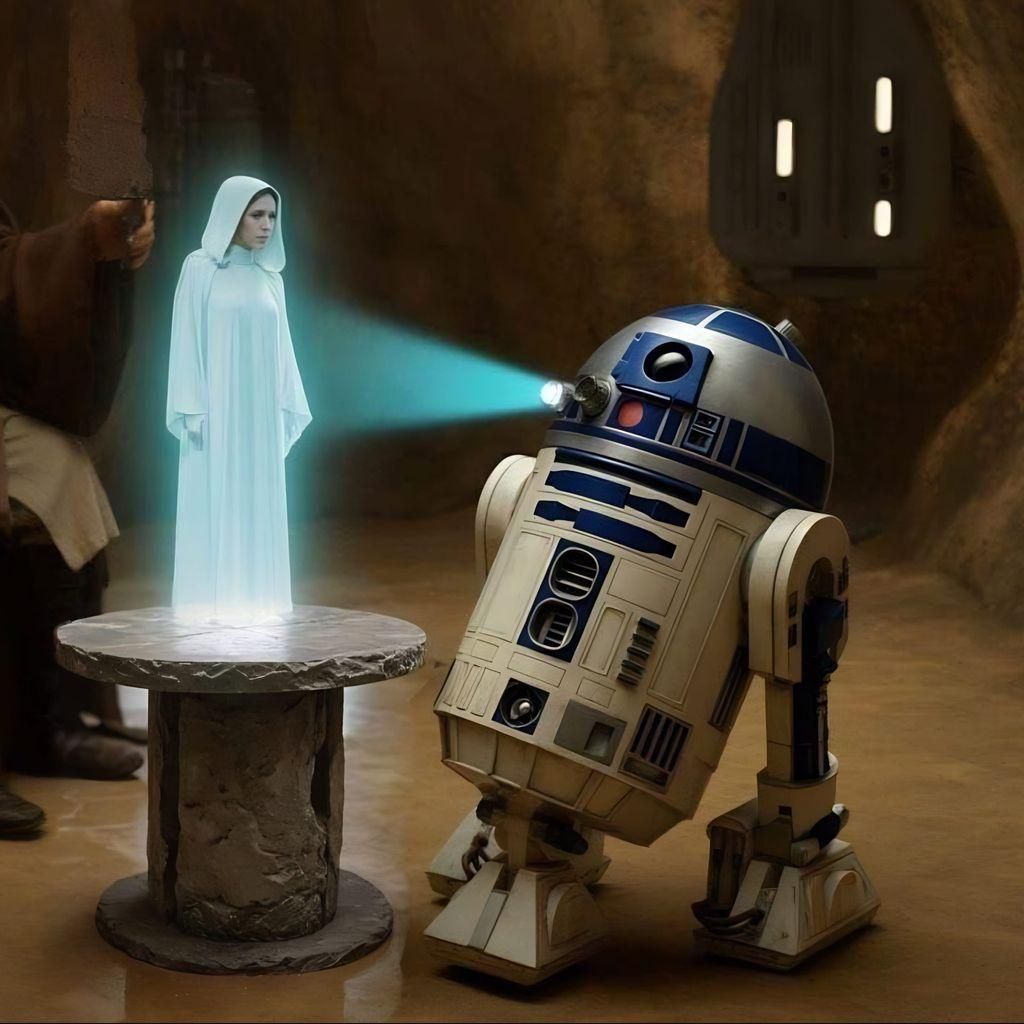 Stone Table in Star Wars Film Style