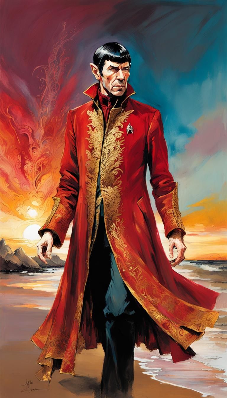 Mr. Spock as Pirate Sir Henry Morgan