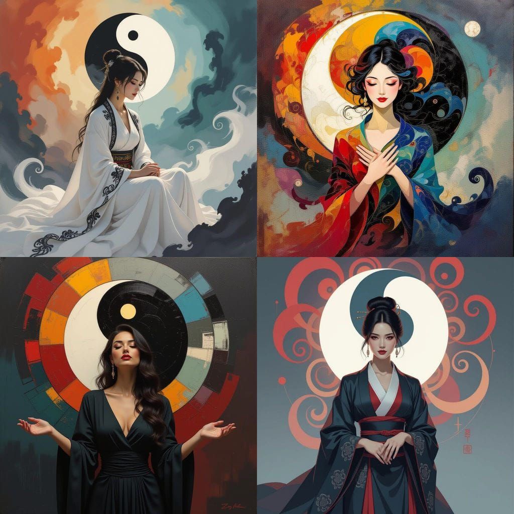 Mysterious Modern Art: Yin and Yang