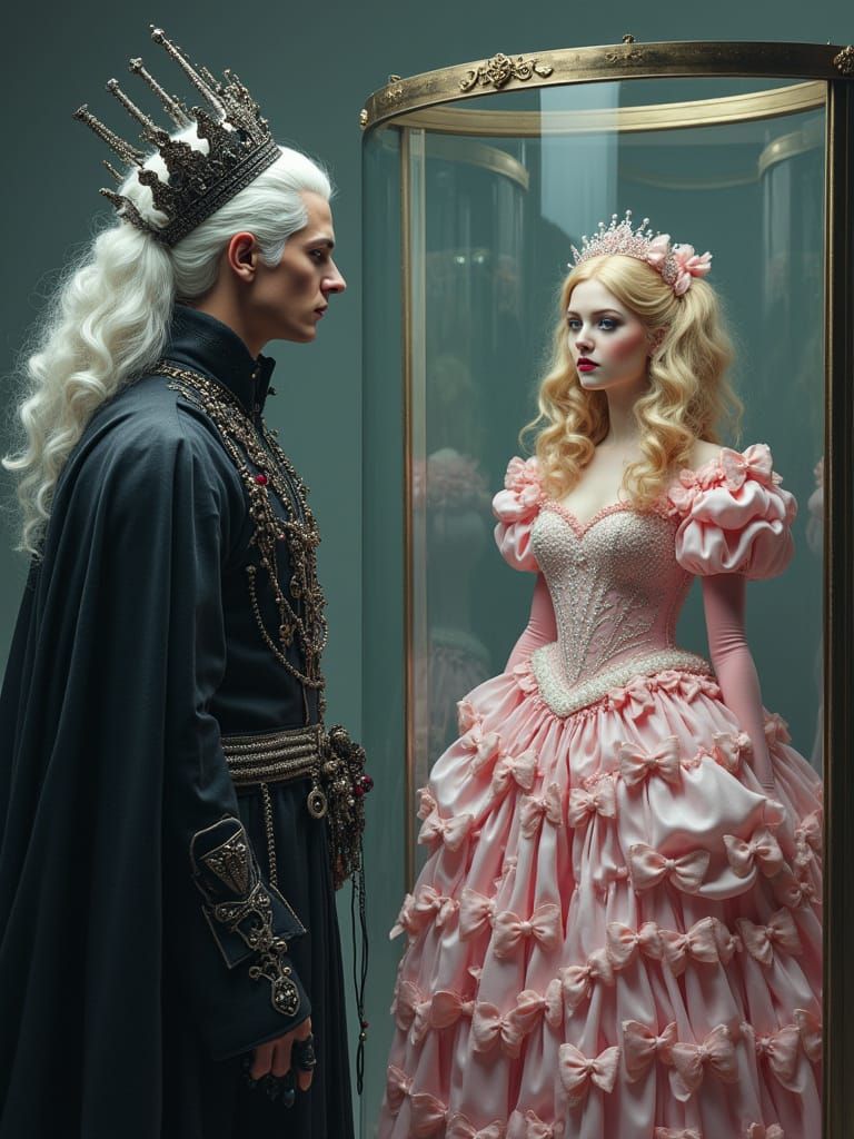 Ethereal Ghost King Longs for Frilly Bride