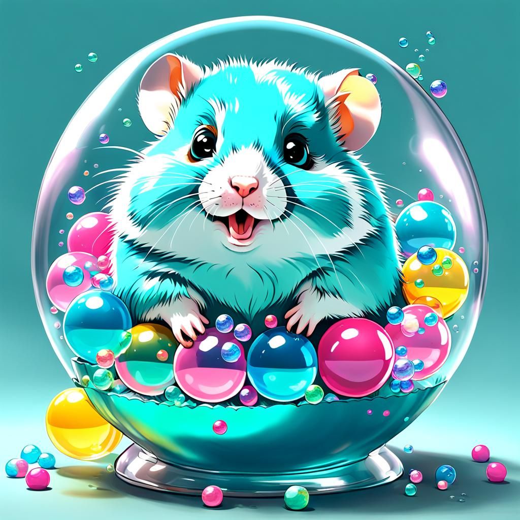 Bubble gum & Hamster